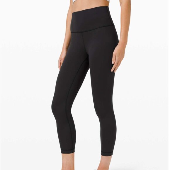lululemon athletica Pants - Lululemon Wunder Train High-Rise Crop 23" Black